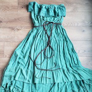 Rodeo Time! western Women's Strapless Summer Dress.